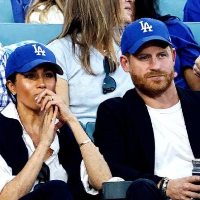 Meghan Markle e Harry curtem noite a dois no jogo da Série Mundial dos Dodgers