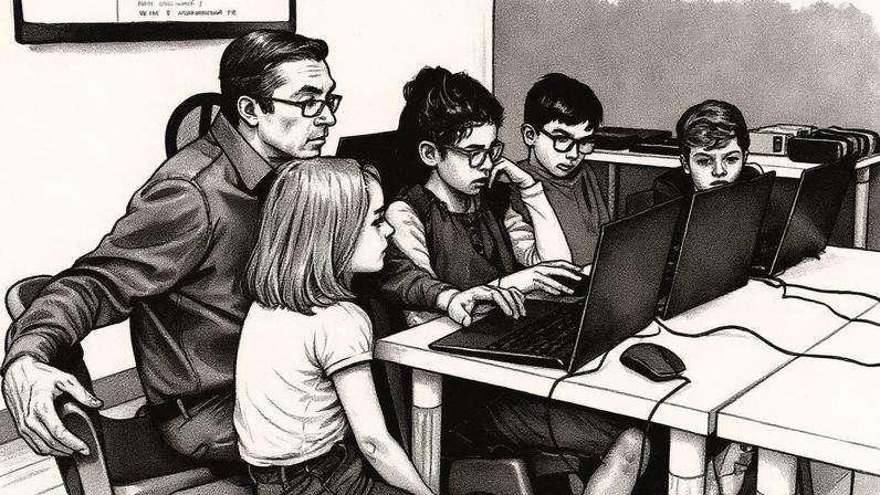 Um dos aspectos positivos da era digital está na interação tecnológica entre professor, aluno e conteúdo, algo que amplia o dinamismo das aulas e interesse dos alunos pelo conteúdo. Foto: Freepik