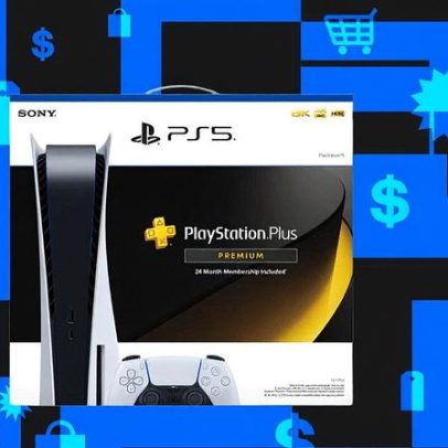 Pacote PS5 com dois anos de PS Plus Premium tem desconto de 170 dólares