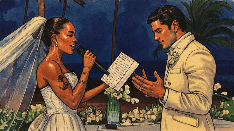 Sthe Matos abre álbum de fotos do casamento com Kevi Jonny — Foto: Divulgação