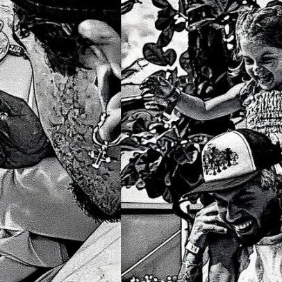 Zé Felipe celebra aniversário da filha Maria Flor por chamada de vídeo