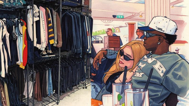 Virginia mostra roupas que deixou no closet de Vini Jr. em Madri — Foto: Reprodução/ Instagram