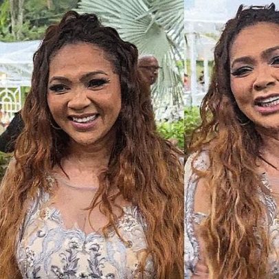 Darlin Ferratry se emociona no casamento da filha Lexa