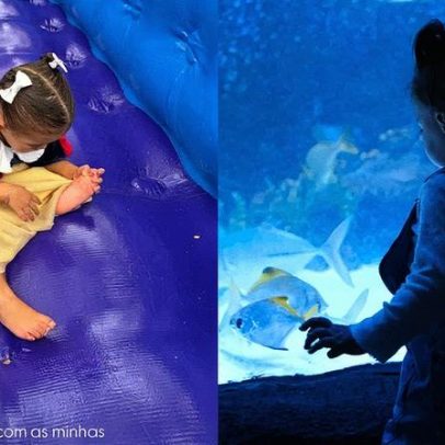 Filhos de Neymar aproveitam Dia das Crianças