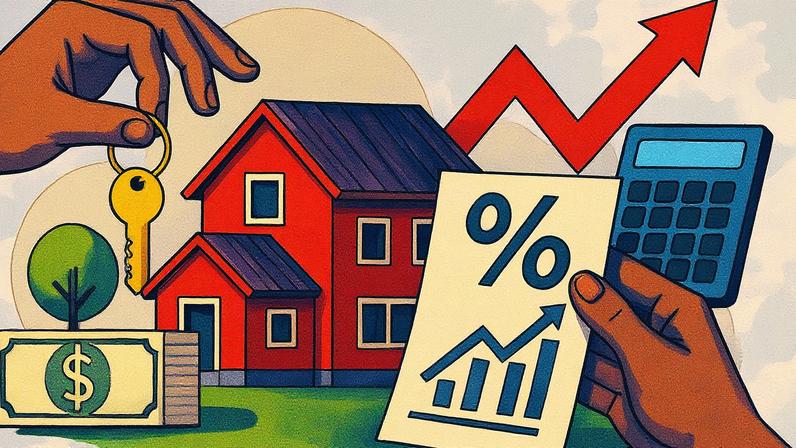 Reforma tributária sobre o consumo também vai afetar as vendas de imóveis feitas por pessoas físicas. (Foto: Imagem criada usando Dall-E/Gazeta do Povo)