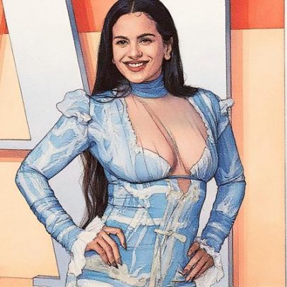 Rosalía provoca quarto álbum Lux com outdoor em Nova York