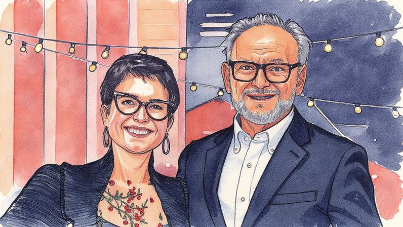 Sandra Annenberg e Ernesto Paglia — Foto: Patrícia Devoraes/ Brazil News