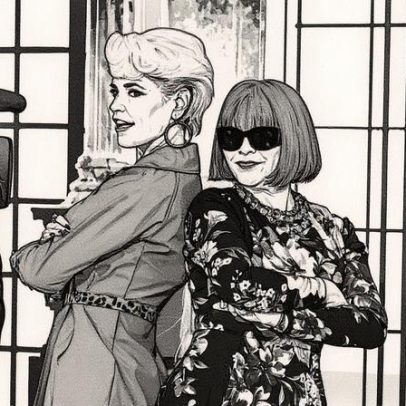 Guthrie e Hager vestem Miranda Priestly e Anna Wintour no Halloween 2025 Today