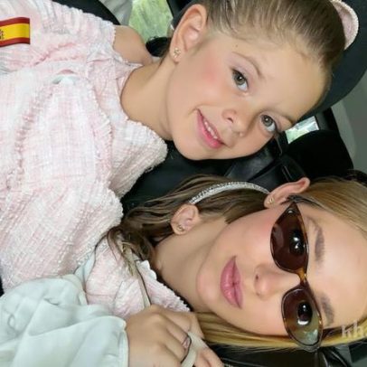 Virginia Fonseca leva filhas para passeio em Madri após festa com Vini Jr