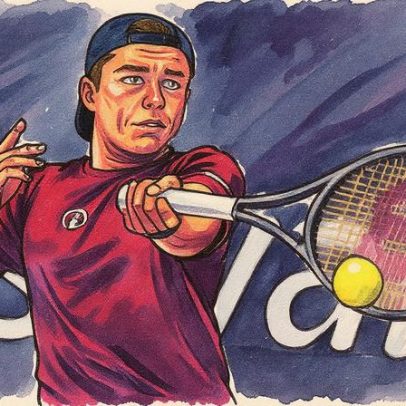 Schiessl vence duelo nacional e conquista sua primeira semifinal no circuito internacional