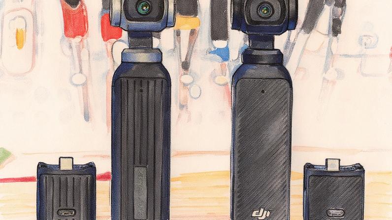 The Xtra Muse and the DJI Osmo Pocket 3, both of which are on sale.