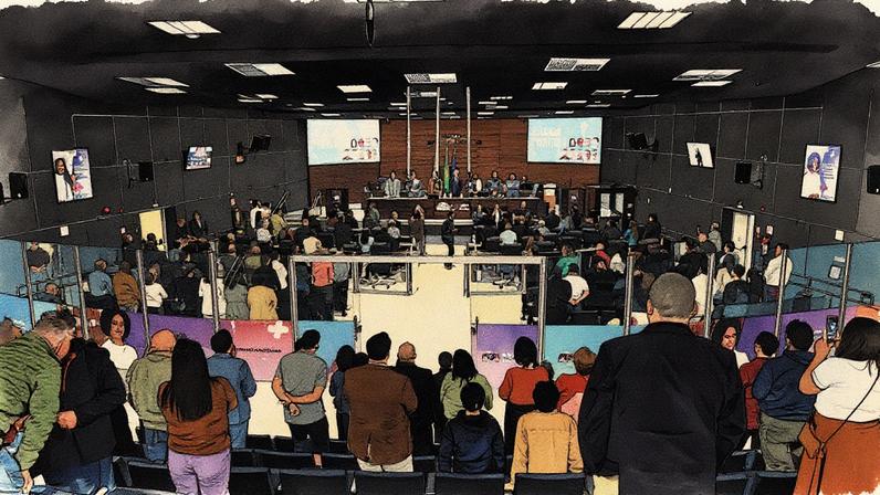 A Câmara Municipal de Guarulhos (SP) lançou, na última quinta-feira (30/10), a Frente Parlamentar Evangélica (FPE). Fotos Karina Yamada