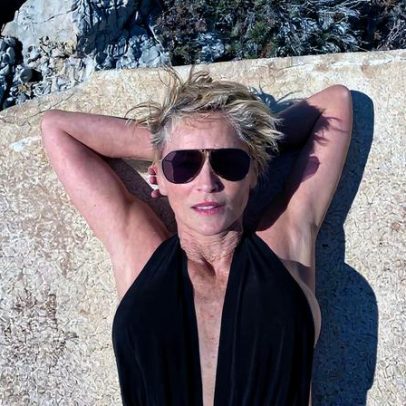 Sharon Stone defende Sydney Sweeney após controvérsia com American Eagle