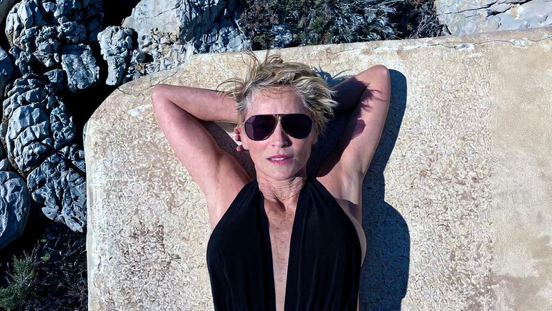 Sharon Stone is on Team Sydney Sweeney following the latter’s controversial American Eagle ad. Instagram/sharonstone