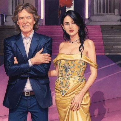 Mick Jagger, 82, curte rara noite a dois com noiva no Museu Britânico