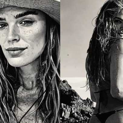 Rafa Brites curte bronzeado de biquíni em Fernando de Noronha