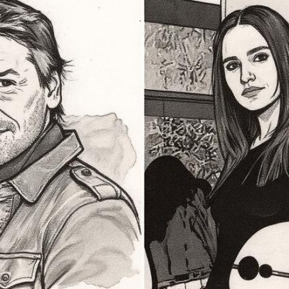 Murilo Rosa se derrete pela mulher após desfile no SPFW