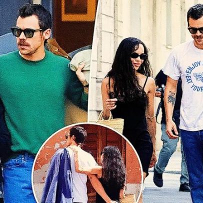 Styles e Zoë Kravitz tornam romance mais sério com grande marco