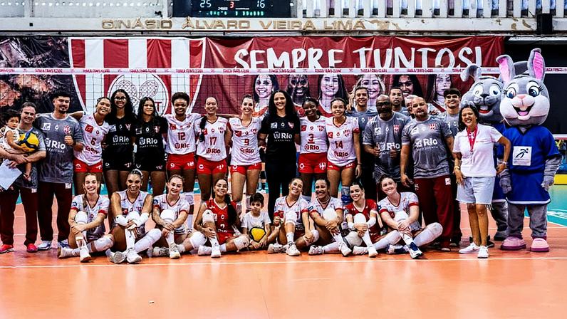 Equipe Tijuca Tênis Clube da temporada 2024/2025 (Foto: Divulgação)