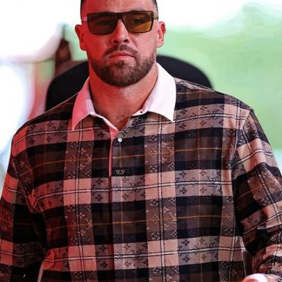 Travis Kelce usa visual de Taylor Swift antes do jogo do Chiefs