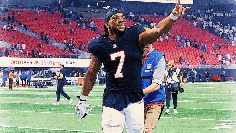 Bijan Robinson é atualmente o melhor jogador de futebol americano