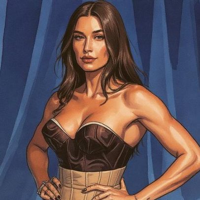 Hailey Bieber evita encontro com Selena Gomez na gala do museu da academia