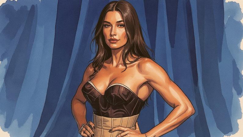 Hailey Bieber and Selena Gomez avoided running into each other at the 2025 Academy Museum Gala. AFP via Getty Images