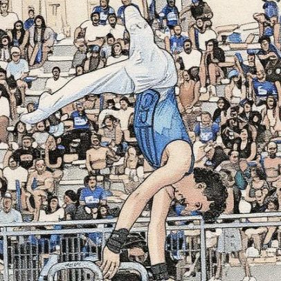 Vitaliy Guimarães, o gringo da seleção brasileira de ginástica, ganha destaque