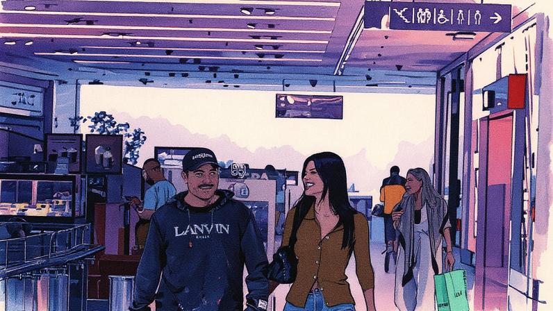 Vitória Strada e Daniel Rocha — Foto: Edson Douglas / AgNews