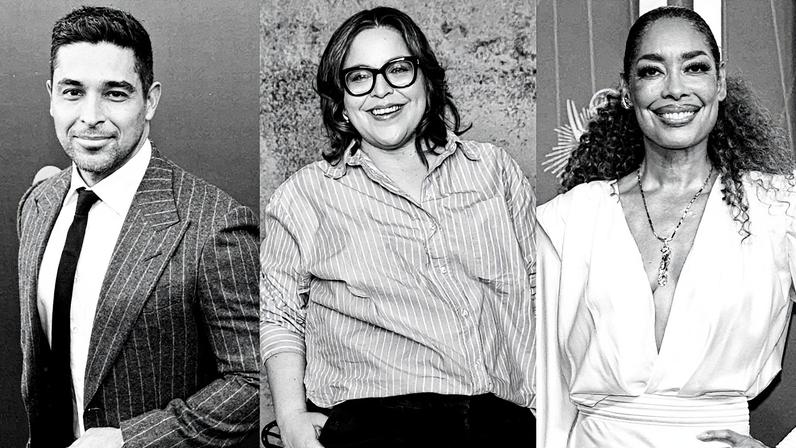 Wilmer Valderrama; Jess Morales Rocketto; Gina Torres