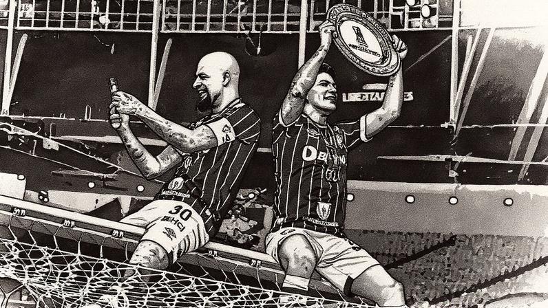 O Fluminense conquistou a Libertadores pela primeira vez em 2023 (Foto: CARL DE SOUZA / AFP)