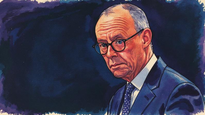 Friedrich Merz, o primeiro-ministro da Alemanha. Foto: Adem ALTAN / AFP