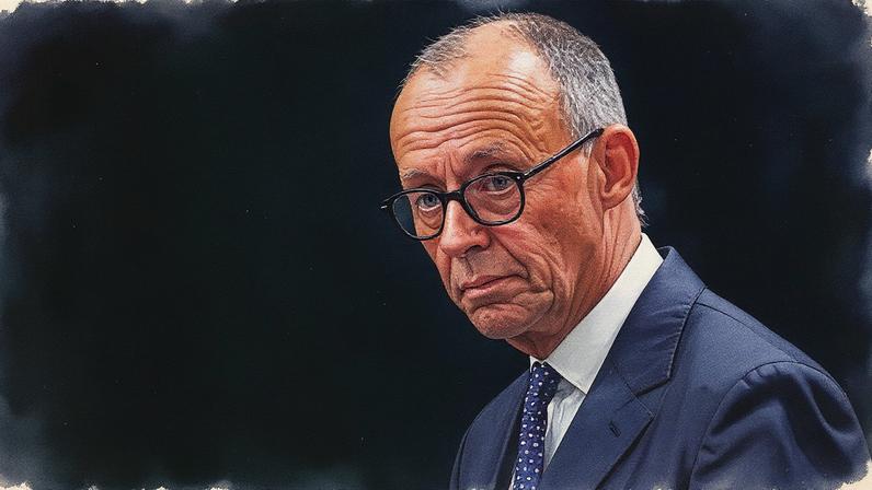 Friedrich Merz, o primeiro-ministro da Alemanha. Foto: Adem ALTAN / AFP