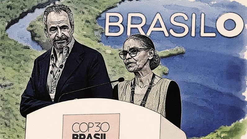 A ministra do Meio Ambiente e Mudança do Clima, Marina Silva. Foto: Pablo Porciuncula/AFP