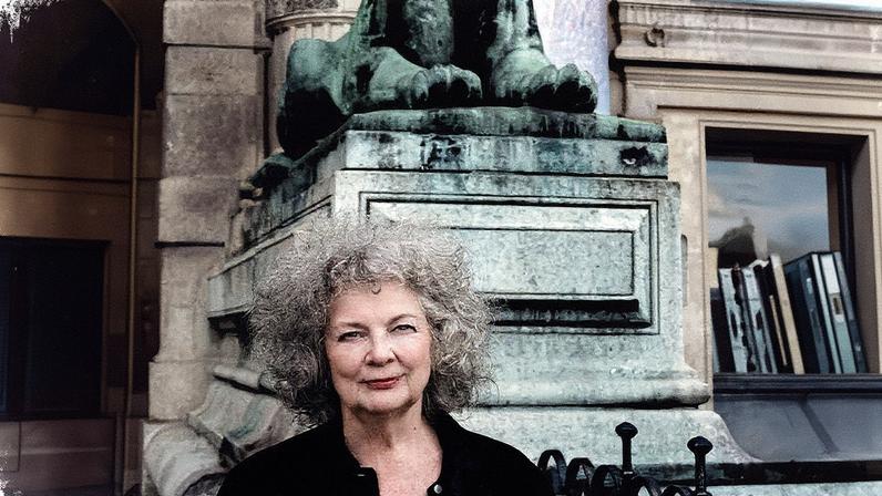 Left to right: Portrait de Marlene Dumas at the musée du Louvre, 2025. Liasons, Marlene Dumas at the musée du Louvre, 2025
