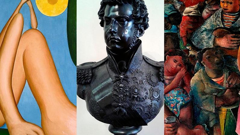 MoMA: Museu de Arte Moderna, Nova Iorque/Wikimedia Commons/Centre Pompidou, MNAM-CCI/Philippe Migeat/Dist. GrandPalaisRmn/Montagem sobre reprodução