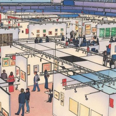 Associação de vendedores de gravuras amplia para incluir galeristas de desenhos