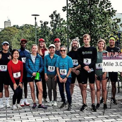 Bananas verdes não atrapalham Corrida divertida de 3.091 participantes