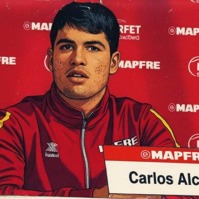 Alcaraz abandona as quartas de final da Copa Davis