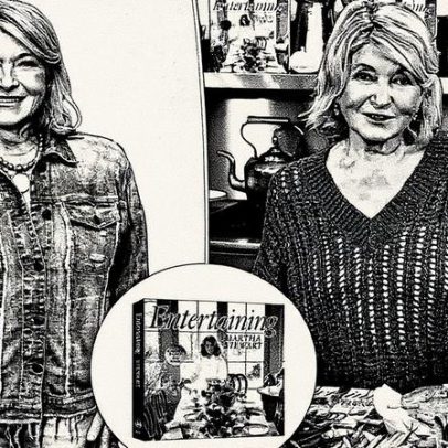 Primeiro livro de Martha Stewart volta às prateleiras