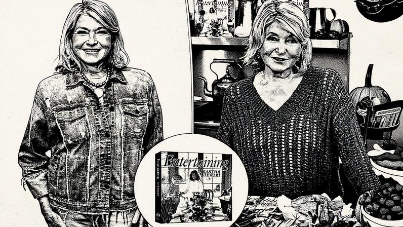 Martha Stewart has called "Entertaining" the book that "really changed" her life. Getty Images; marthastewart48/Instagram; Amazon