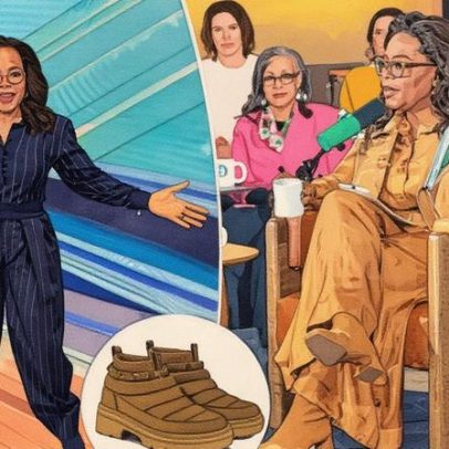Bota Vivaia está entre as preferidas de Oprah para 2025, como andar nas nuvens
