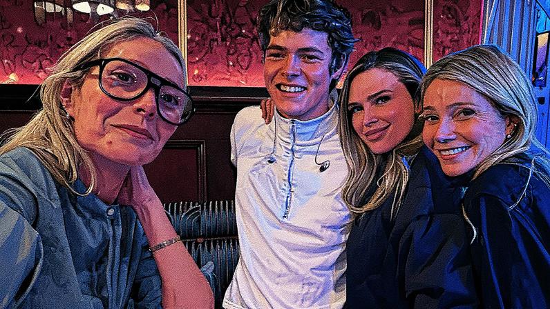 Gwyneth Paltrow shared a rare glimpse at her and Chris Martin’s son, Moses, via Instagram on Wednesday. Instagram/@gwynethpaltrow