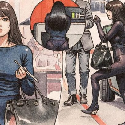 Bianca Censori exibe look ousado com Birkin no aeroporto de Melbourne