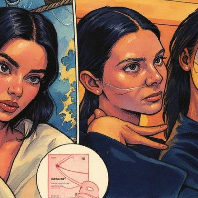 Kendall Jenner usa máscaras Medicube por menos de 20 dólares