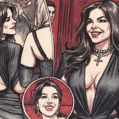 Vestido sem alças de Lauren Sánchez no aniversário de Kris Jenner gera repercussão