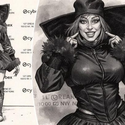 Cardi B exibe corpo pós-parto em casaco acolchoado com corsete no evento Cybex