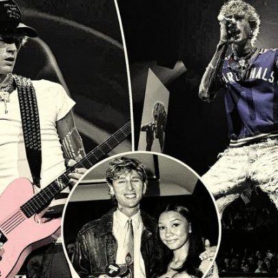 MGK dedica show de Lost Americana em LA às filhas Casie e Saga Blade