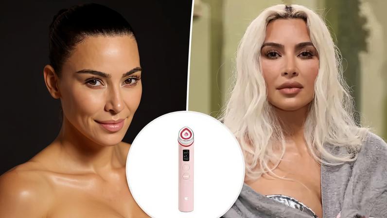 Kim Kardashian is the latest star raving about Medicube. Getty Images; Medicube