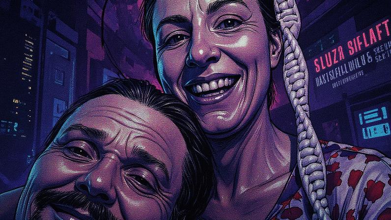 Nathan Trevallion and Catherine Birmingham. Photograph: Supplied